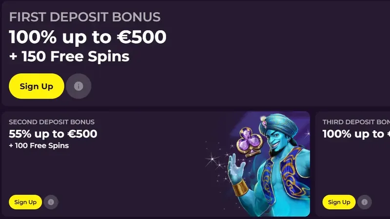 Zumospin reloadbonus op vervolgstortingen